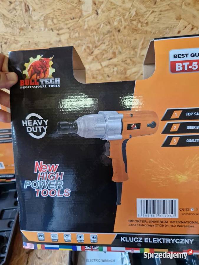 Klucz Udarowy Do Kół Elektryczny 2200w 800nm 12 Głogowa