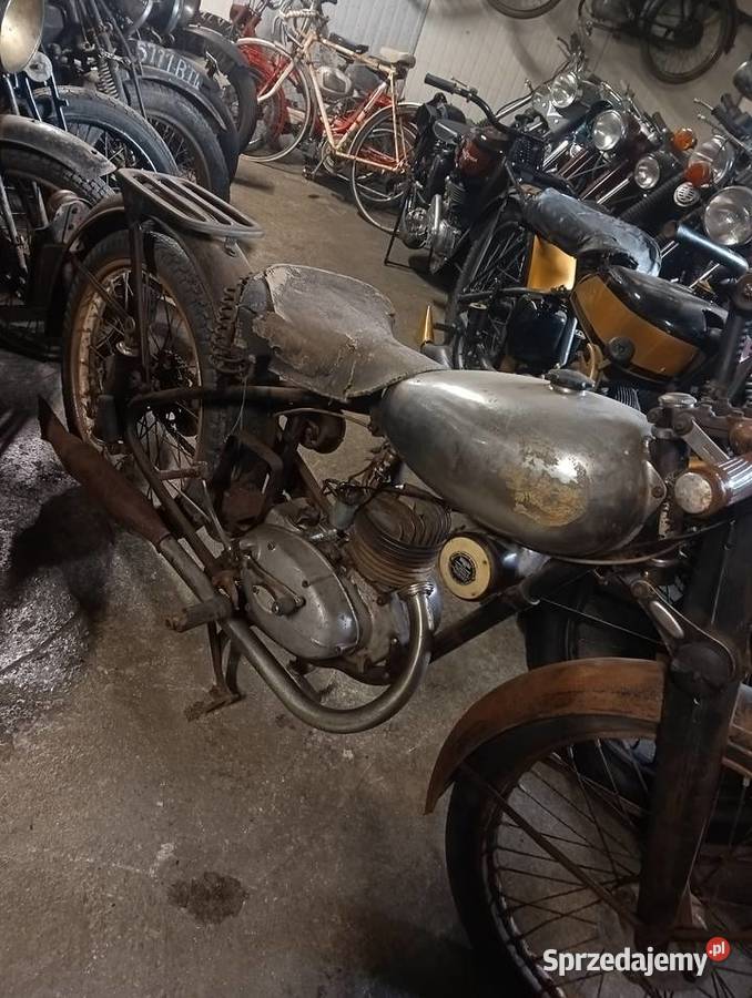 Motocykl Bianchi 125 kujawsko-pomorskie Gostycyn