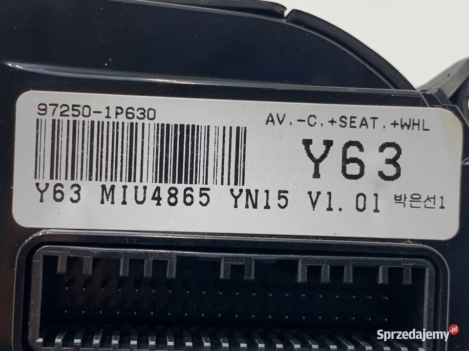 PANEL STEROWANIA NAWIEWU KIA VENGA 937301P000