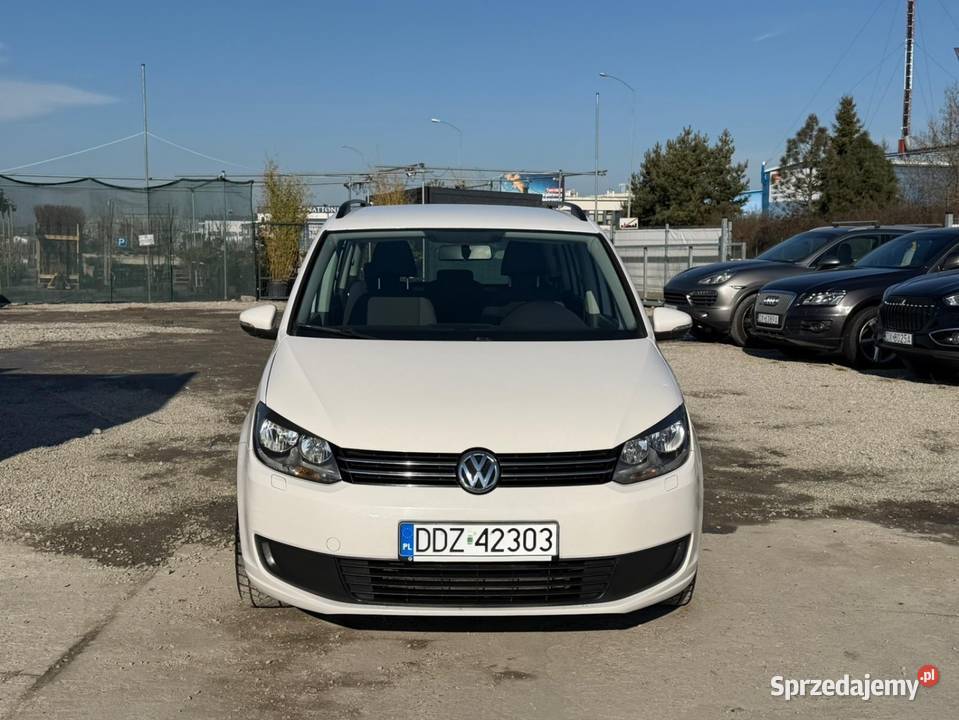 Volkswagen Touran 12 Benzyna2011 Klima Raty Navi Wrocław
