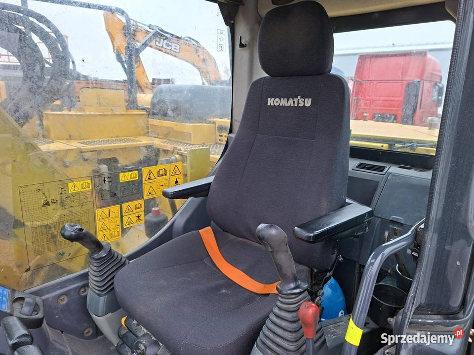 Koparka gąsienicowa Komatsu PC138US11 Joystick Gąsiennice