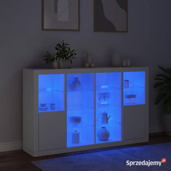 Szafki z oświetleniem LED 3 białe WM3209135 Warszawa