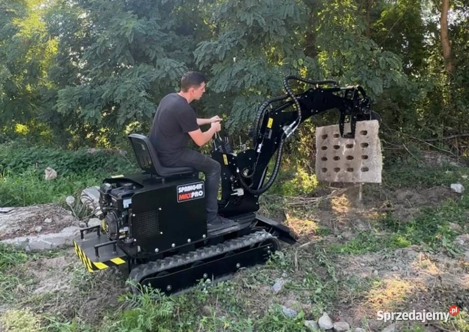 Nowa Minikoparka SpringerMAXPRO 14 Mini Koparka pełny VAT Brześć Kujawski sprzedam