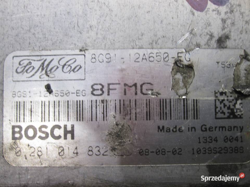 FORD MONDEO MK4 22D komputer sterownik silnika osobowe świętokrzyskie Kielce