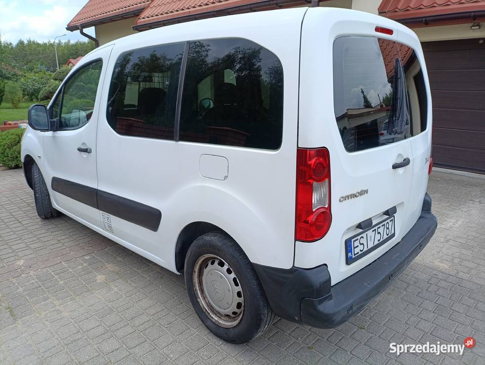 Citroen Berlingo 16HDI 2009r ciężarowy Sieradz