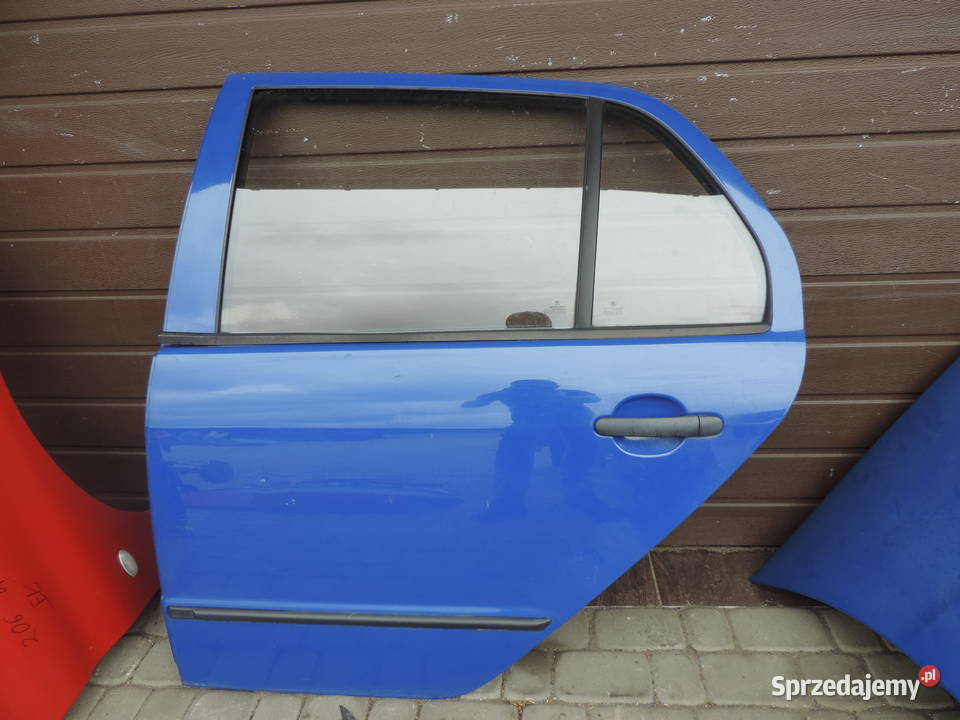 SKODA FABIA I HB 5D DRZWI LEWE TYLNE KOLOR 4590 małopolskie Nowy Sącz