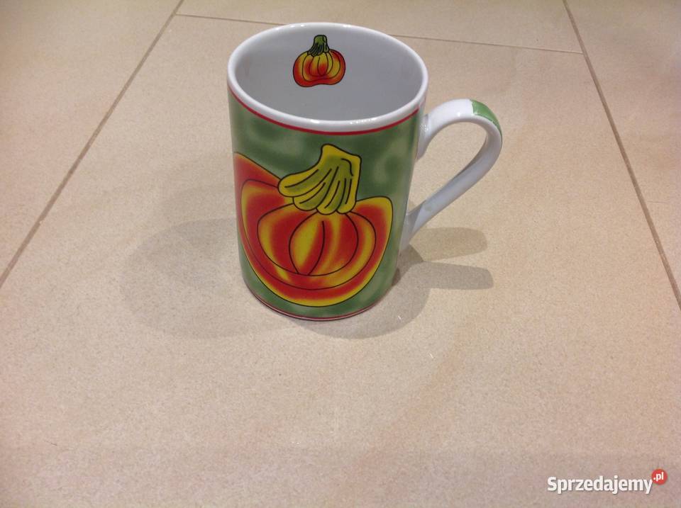 Porcelanowy Kubek Dynie Dynia 250 ml lata 80 te Nowa Sól