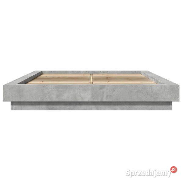 vidaXL Rama łóżka szarość betonu 140x200 Warszawa