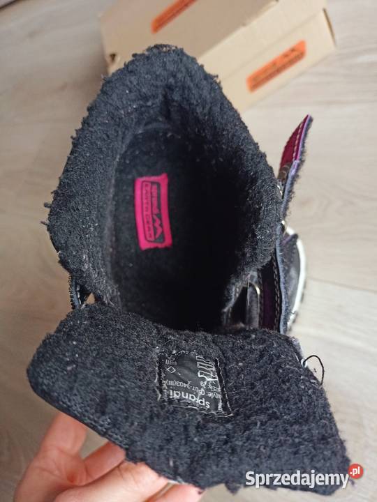 Kozaki trzewiki dziewczęce czarne Sprandi 29 Rozmiar 29 mazowieckie Płock