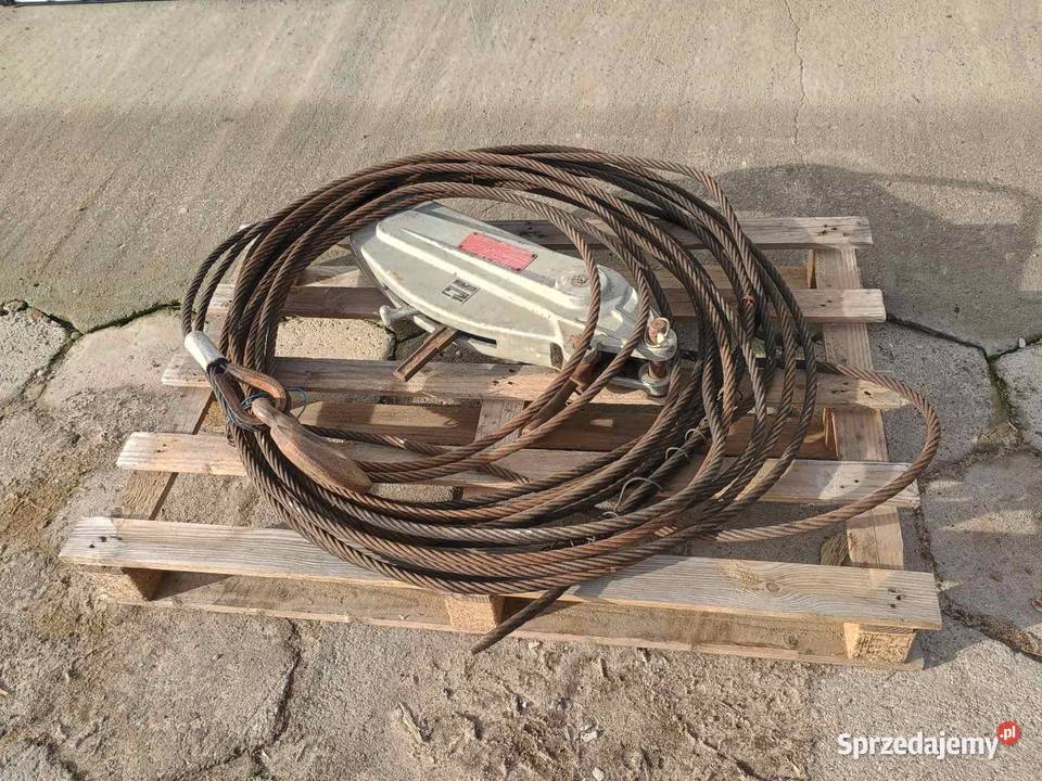 tirfor kifor T 35 wyciągarka linowa przeciągarka Wyciągarki warsztatowe Końskowola sprzedam