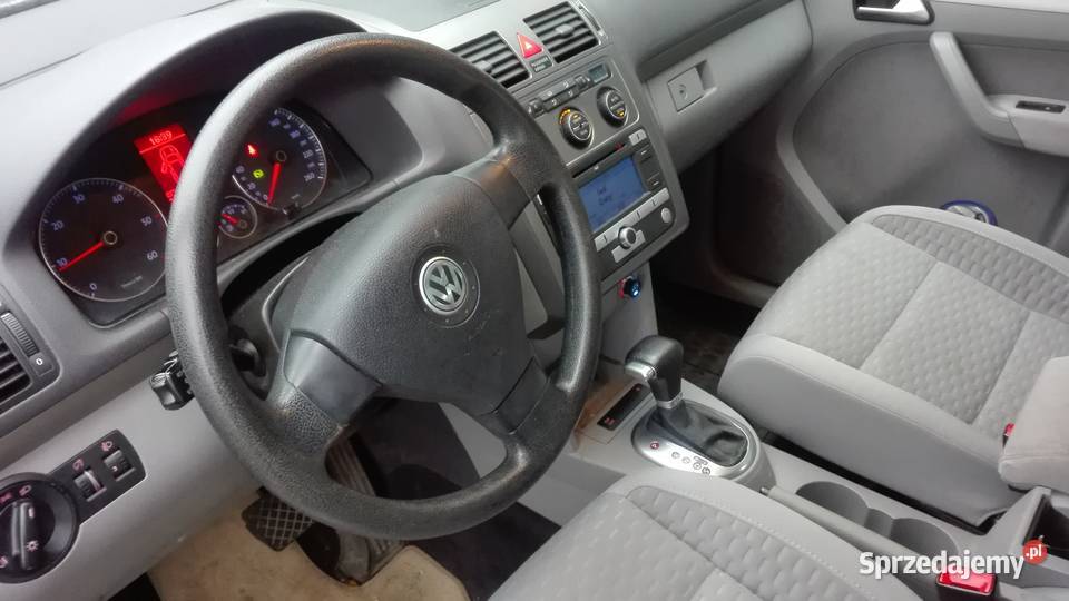 VW TOURAN 20 TDI 140 AUTOMAT 2006r 270 śląskie Ziemięcice sprzedam
