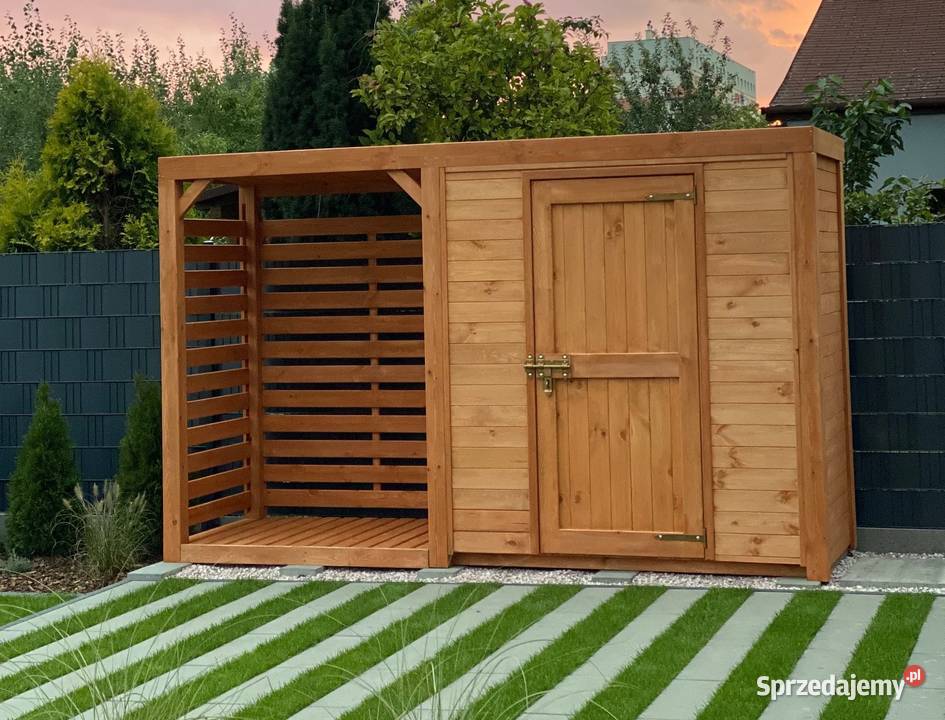 Drewutnia 15 x 11m domek narzędziowy 2 x 11m w