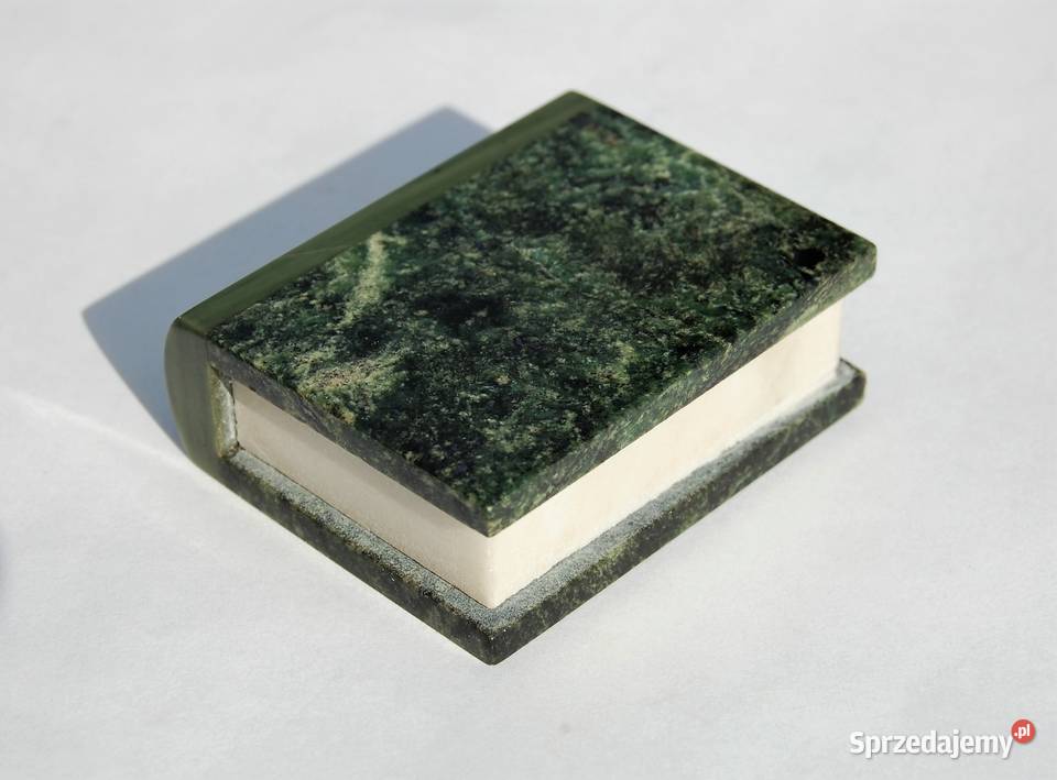 Księga Koran figurka vintage granit nefryt Lublin sprzedam
