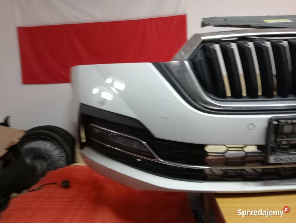 SKODA OCTAVIA 4 IV ZDERZAK PRZÓD GRILL KRATKI śląskie Godów