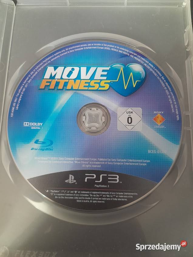 Gra Move Fitness na konsolę Sony PlayStation 3 3 sportowe Wieliczka
