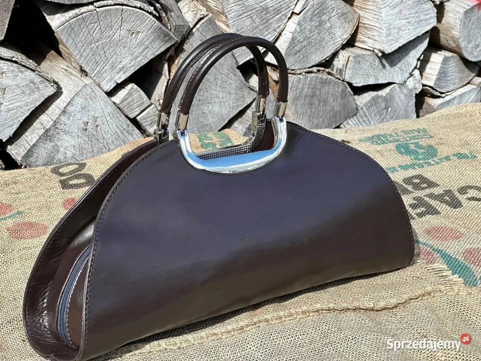 Torebka vintage do ręki w stylu Art Dco brązowy/beżowy Warszawa