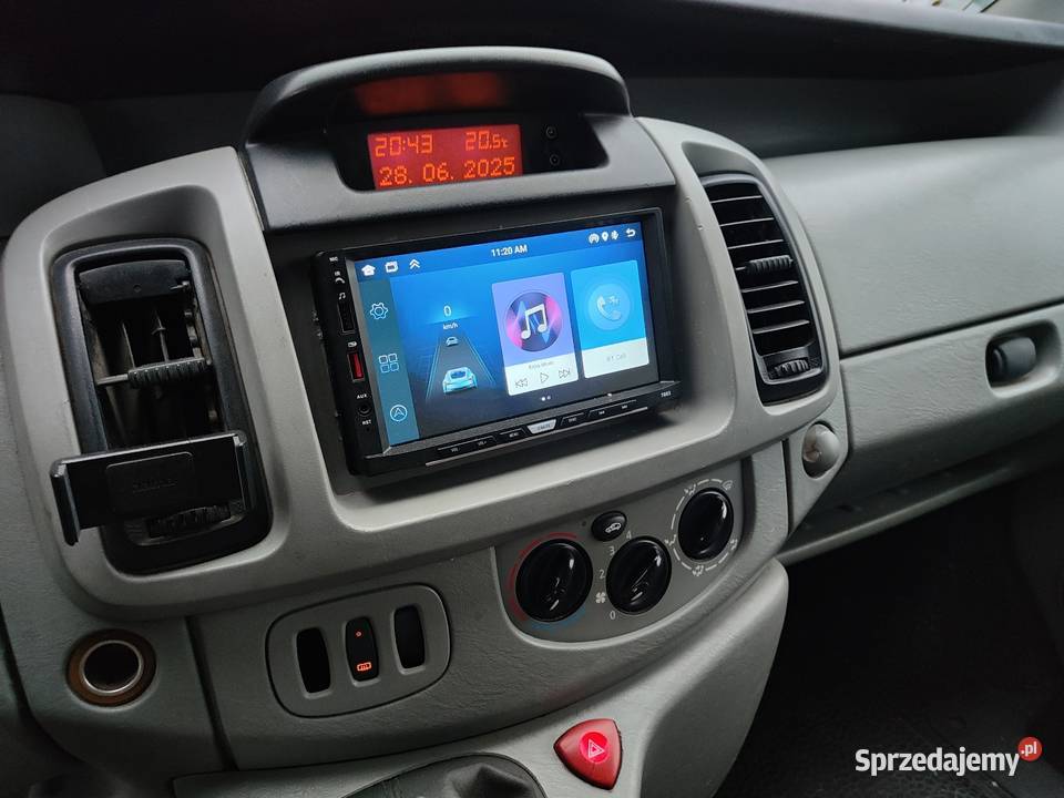 Opel Vivaro 19 dCi 2003r Radio Android ZAMIANA ABS Bogoria