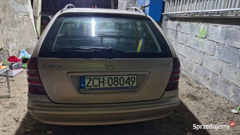 Mercedes W 203 27 CDI robi robotę nie pytając o lubuskie
