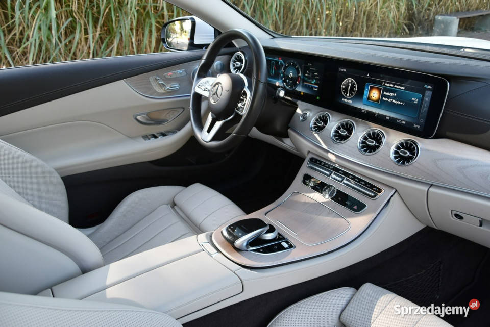 Mercedes E 400 E 400d Coupe 4Matic 340 2019r nawigacja Mercedes-Benz mazowieckie Kampinos