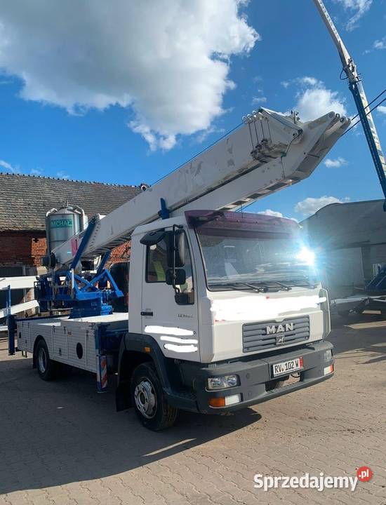 Żuraw Ciesielski dźwig dekarski Klaas K 2834 nie Kiełczewo