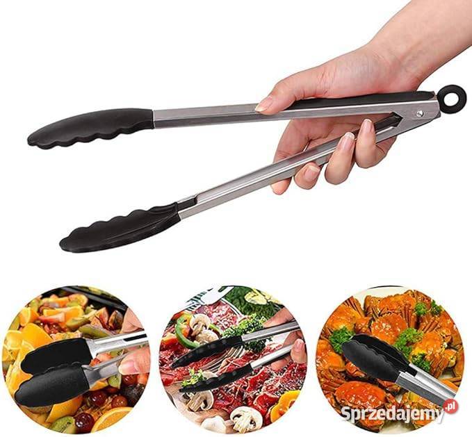 Profesjonalne szczypce kuchenne grillowe 27 wielokolorowy mazowieckie Płock