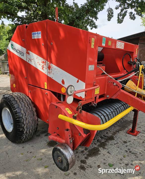 Prasa Rolująca Metal Fach Z562 Belarka Stan Rolujące (belujące) Grójec sprzedam