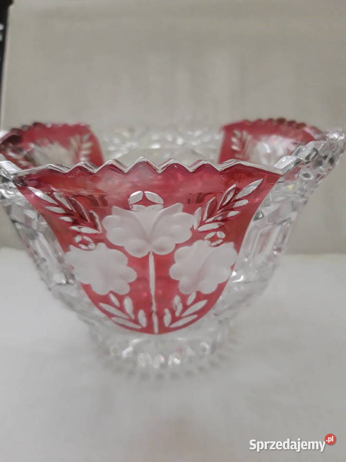 miska kryształowa Anna Hutte lata 70te sprzedam