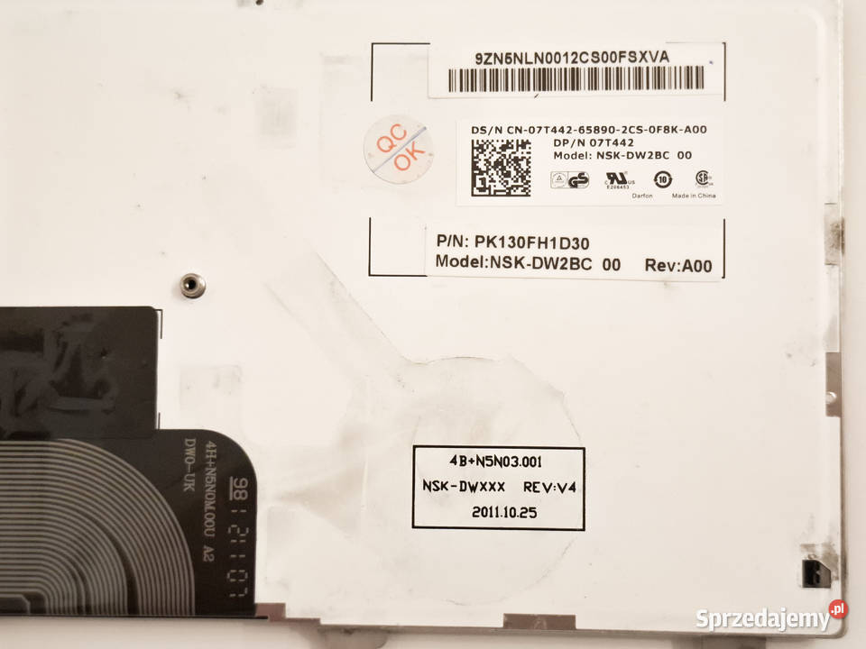 Orginalna Klawiatura Dell Latitude E6530