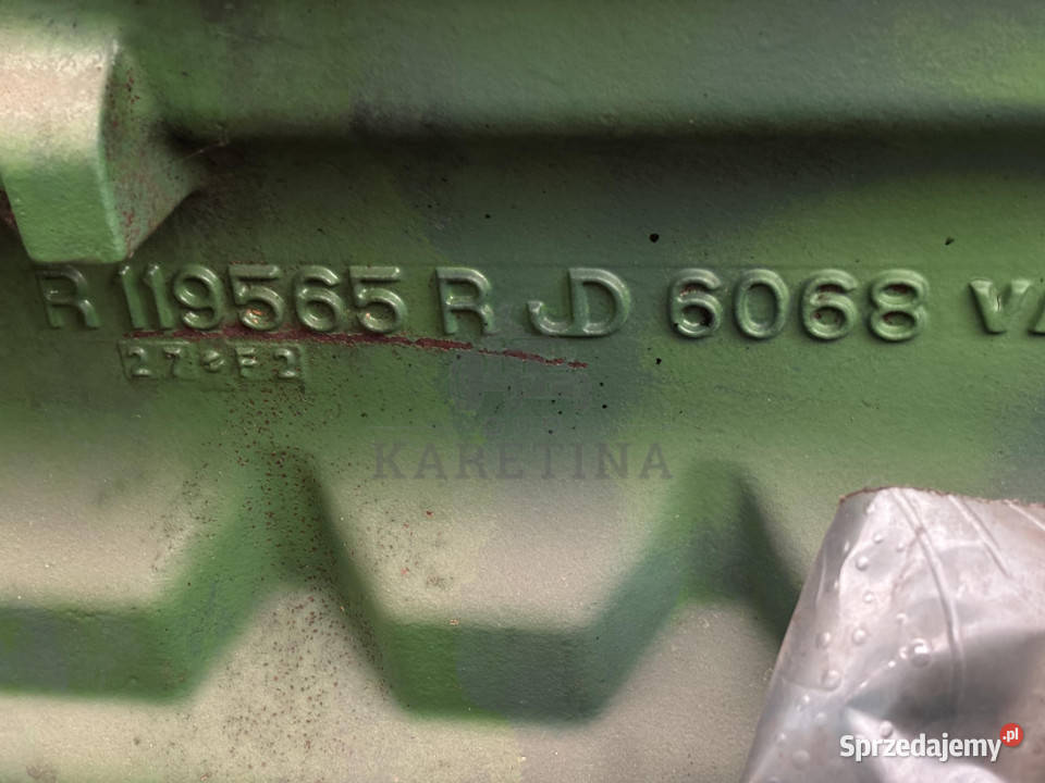 John Deere 6068 6068TF250 R119565 Blok Silnika Pozostałe Jastrzębniki