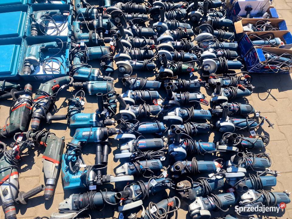 Pakiet elektronarzędzi Makita Bosch Metabo Nowe łódzkie sprzedam