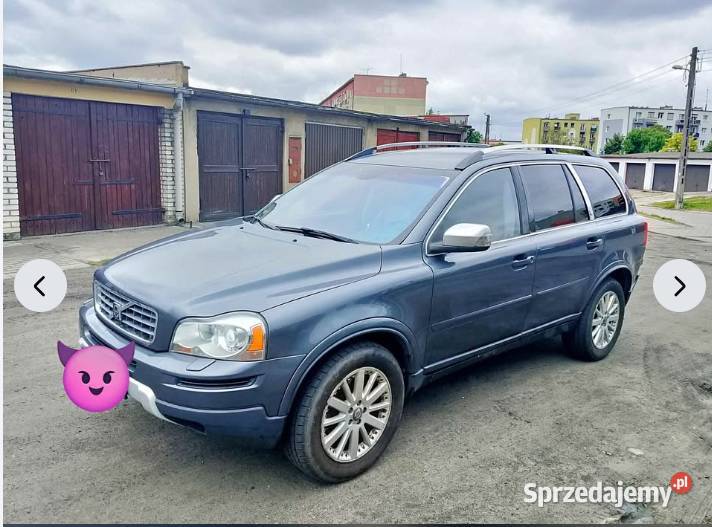 2008 Volvo XC90 polift 24d4 4x4 hak full wielkopolskie Śrem