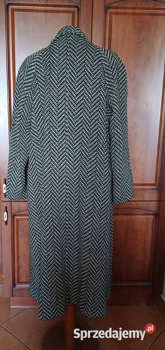 Płaszcz damski 100 wełna Pepitka Pepitka Warszawa