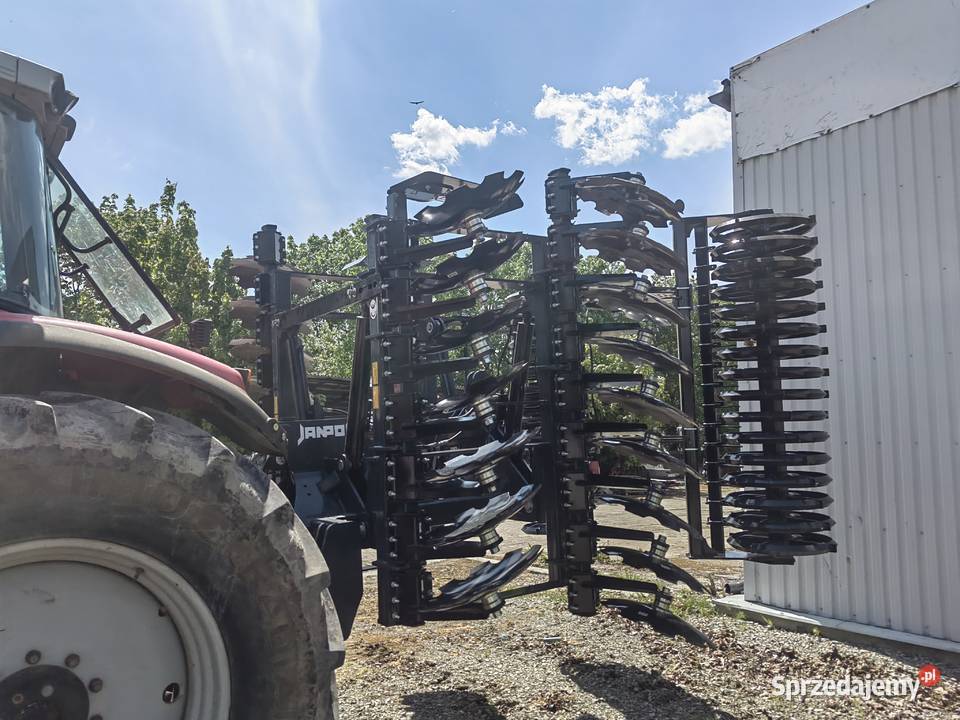 Brona talerzowa JANPOL BTH 4m hydraulicznie Żółkiewka-Osada sprzedam