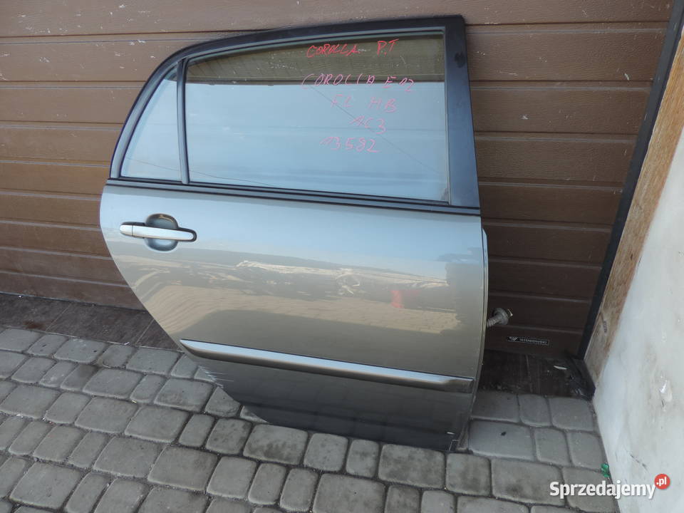 TOYOTA COROLLA E12 HB 5D FL DRZWI PRAWY TYŁ 1C3 Nowy Sącz