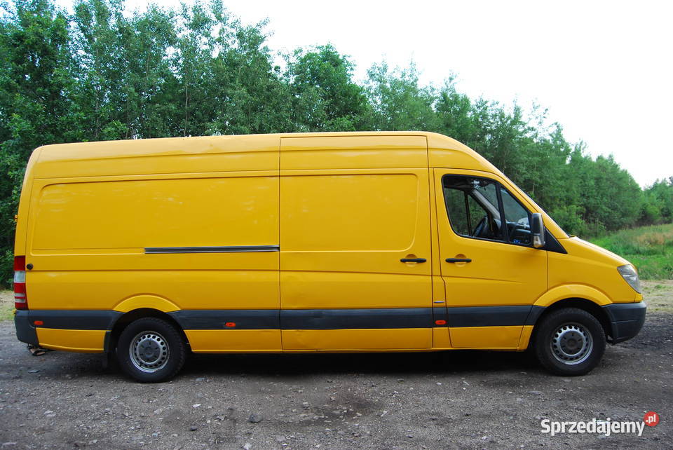 MercedesSprinter 316 NGT BENZYNA GAZ CNG UNIKAT żółty Orzesze