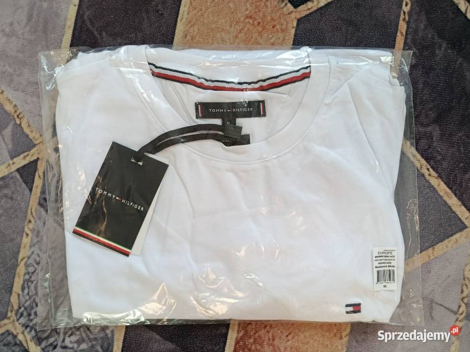 Longsleeve Tommy Hilfiger najwyższa jakość biały Białystok