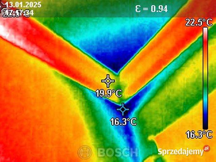 Badanie termowizyjne okien i sprawdzenie ich Wrocław
