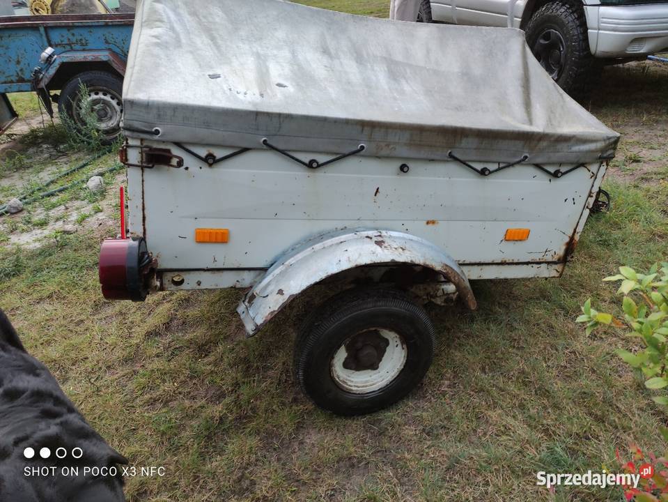 Przyczepka samochodowa DDR kujawsko-pomorskie Tuchola