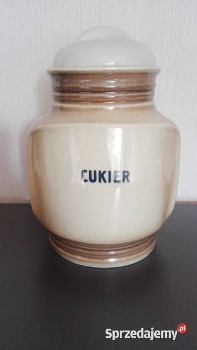 Pojemnik kuchenny porcelit Mirostowice Warpechy Stare sprzedam