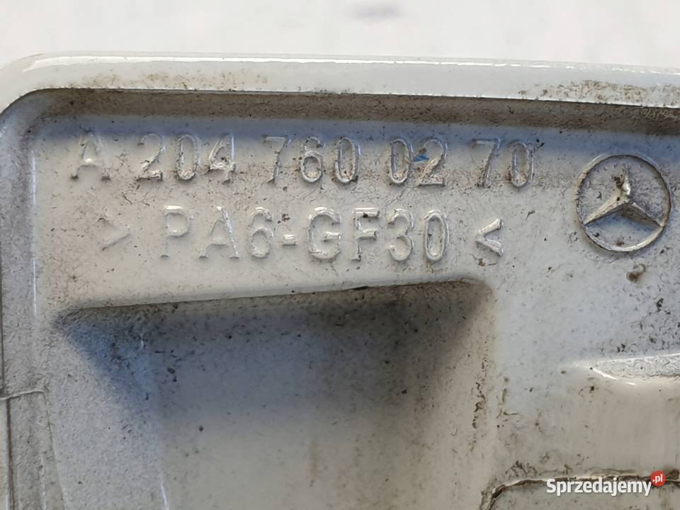 Mercedes W207 C207 A207 PRAWA KLAMKA ZEWNĘTRZNA osobowe Rudka