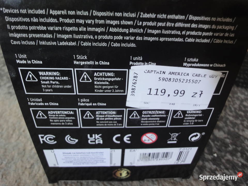 Stojak Cable Guys Marvel Captain America