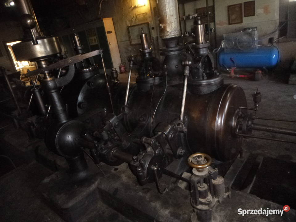 MASZYNA PAROWA HCEGIELSKI 1908 KOMPLETNA SPRAWNA Bielsko-Biała