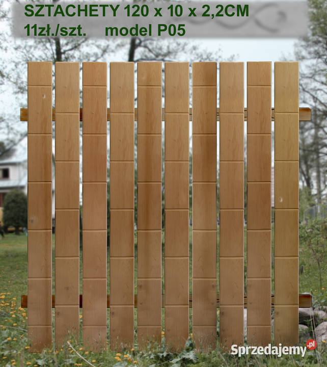 Deska ogrodzeniowa dekoracyjna sztacheta Sztachety dolnośląskie