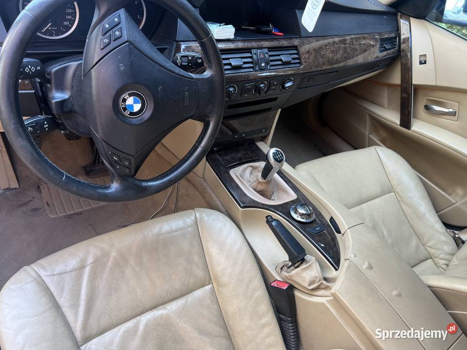 BMW E61 d manualna kujawsko-pomorskie Barcin sprzedam