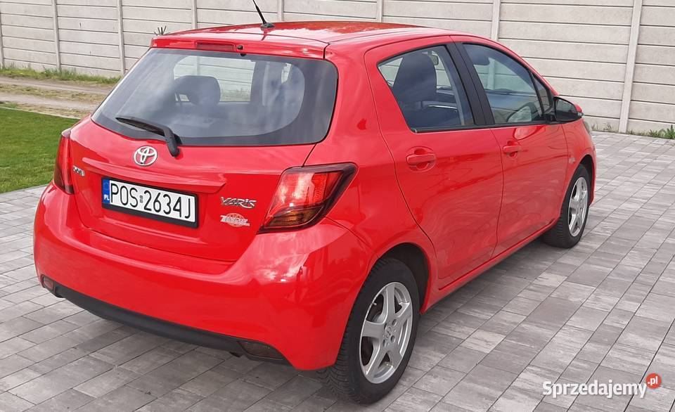 Toyota Yaris III 13 benzyna klima kamera cofania komputer pokładowy Ostrów Wielkopolski sprzedam