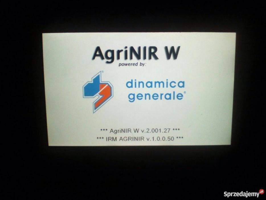 Przenosny analizator pasz AgriNir Racibórz