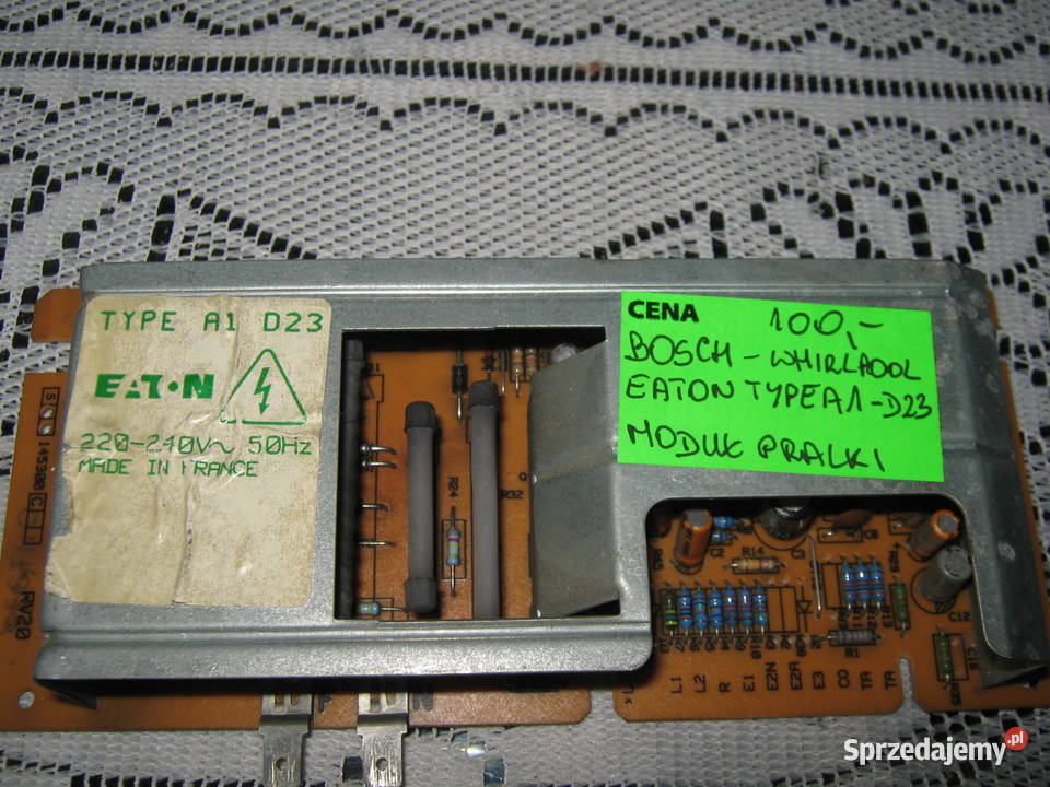 BOSCH WHIRLPOOL EATON TYPE A1D23 MODUŁ PRALKI