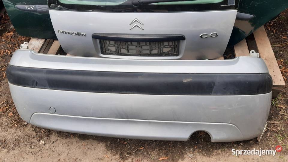 EZRC EZR Citroen C3 I zderzak tylny klapa belka Zderzaki Dębno