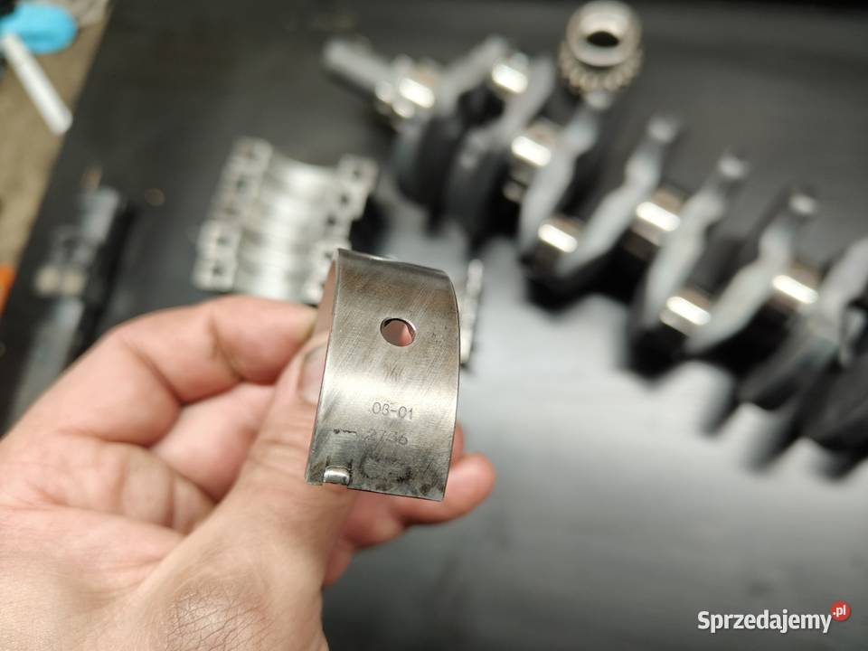 Bmw e46 e39 20d 136wał korbowy oryginał nominał Silniki kompletne Aleksandrów Łódzki