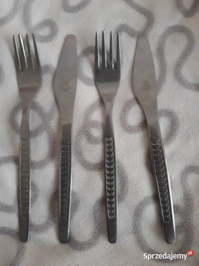 sztućce ABS Rostfrei 4 sztuki vintage